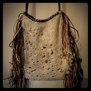 Custom cowhide bag